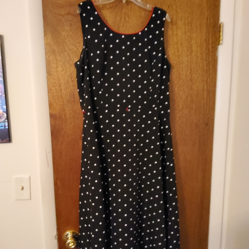 Retro Polka Dot Dress